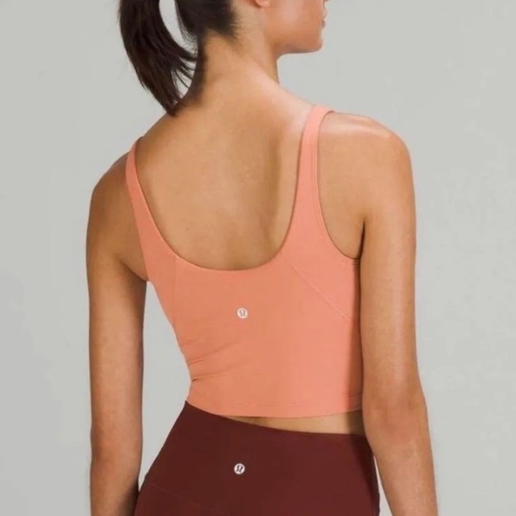 Lululemon Align Tank Top Pink Savannah Padded Size 20 plus size Womens - Picture 1 of 4